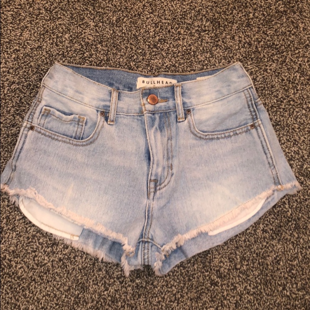 PacSun Bullhead High-Rise Jean Short